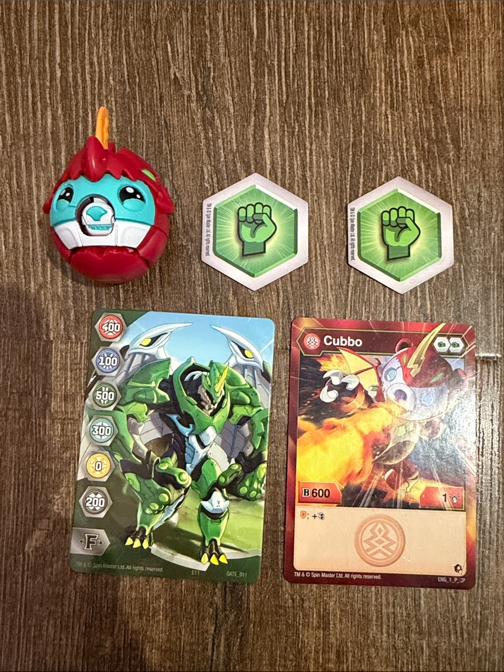 Bakugan, Dragonoid Cubbo Pack, Transforming Collectible Action Figure